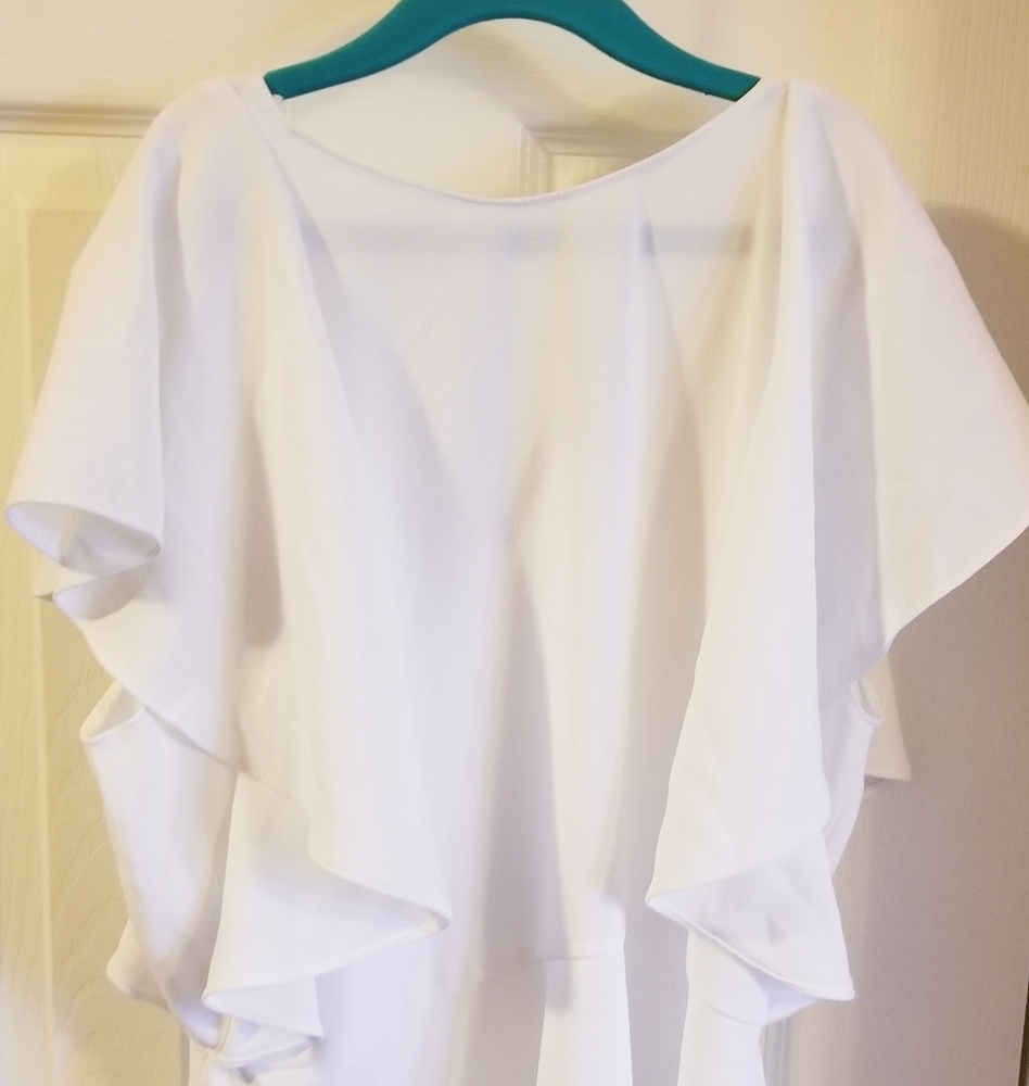 Flowy white blouse